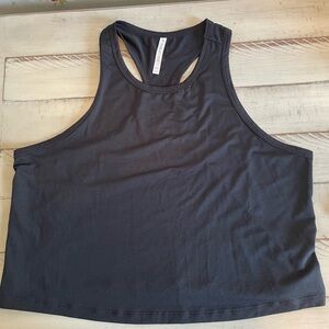 Fabletics Black Tank Top XXL